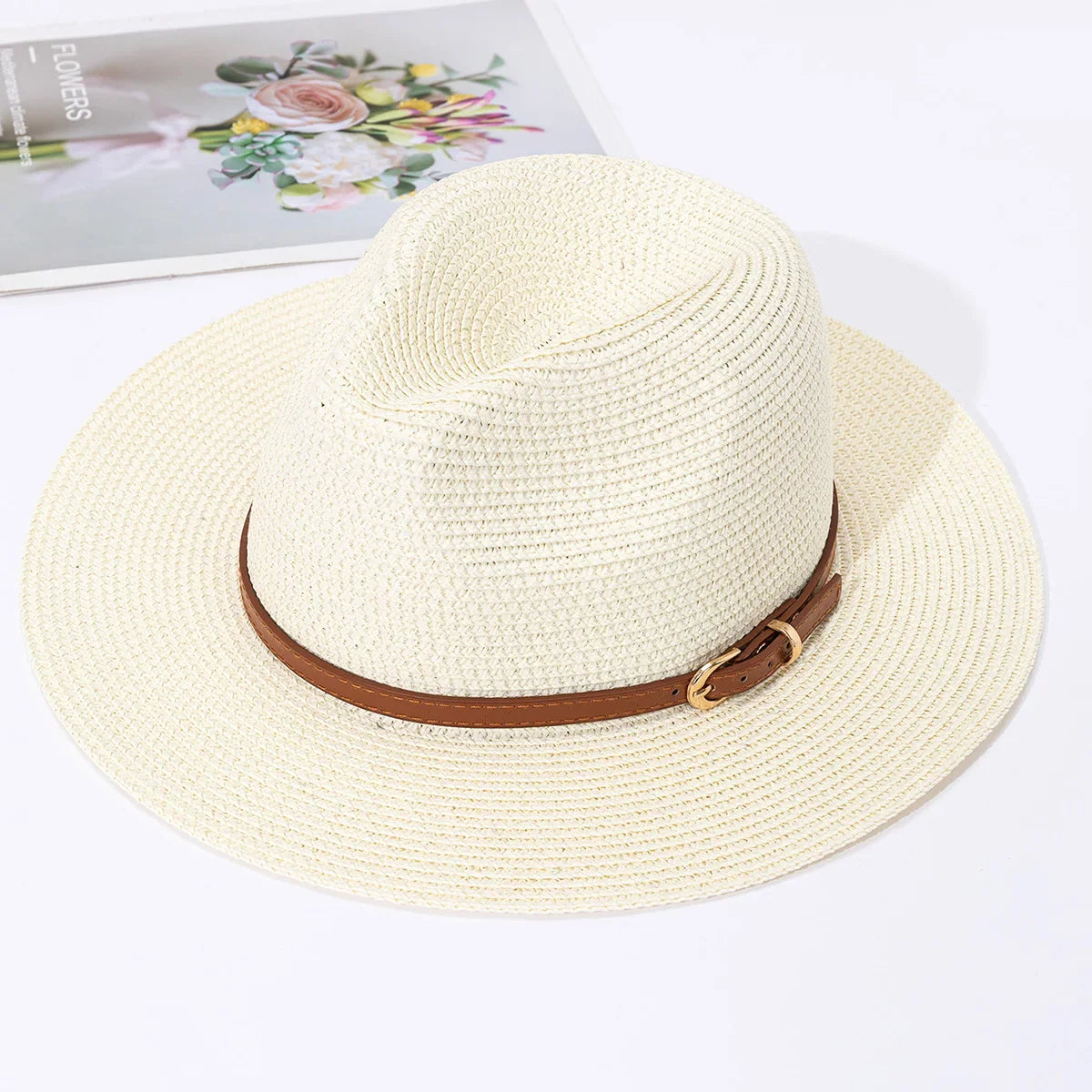 Stylischer Panama Strohhut Damen | Sommerhut für Elegante Outfits-3