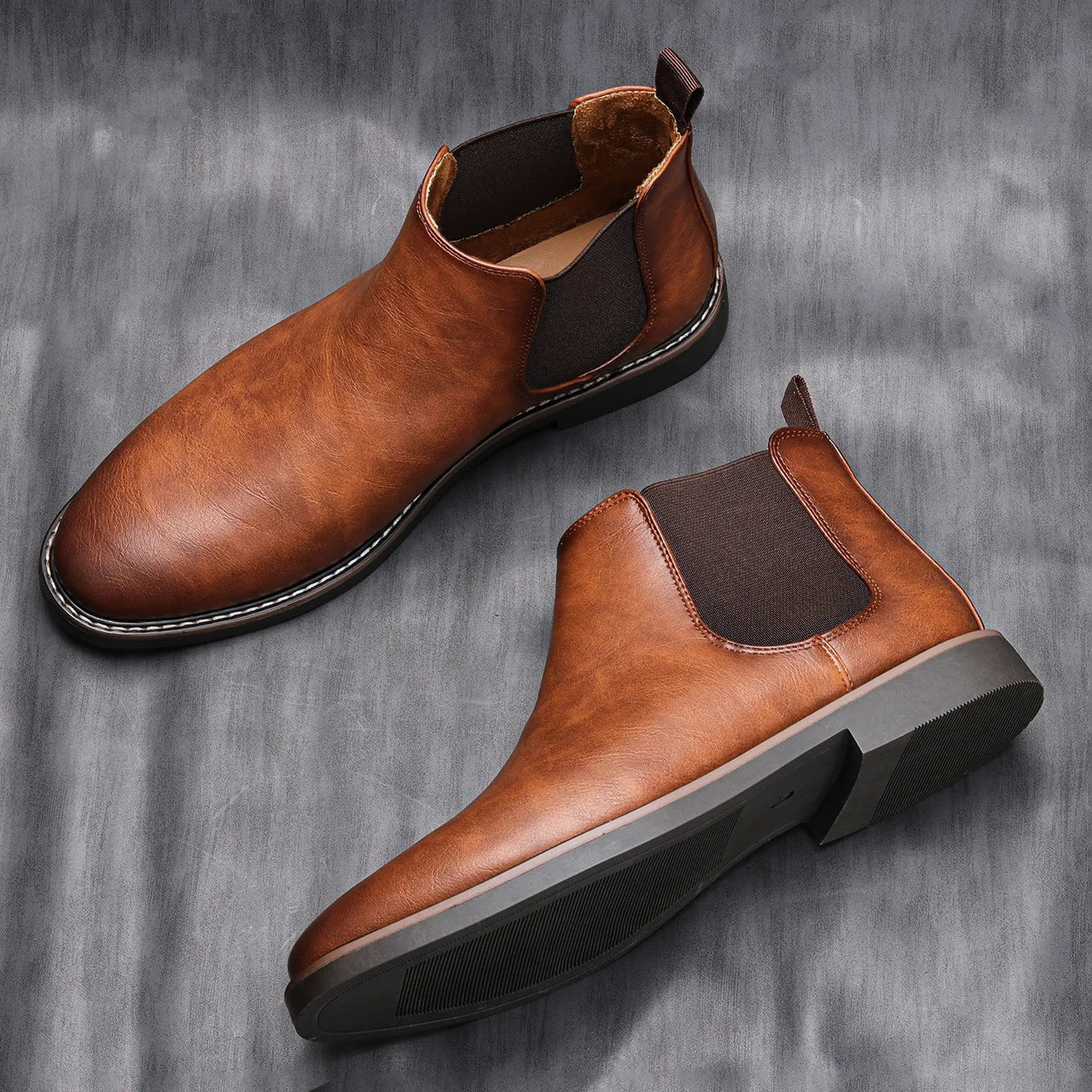 Daniel | Chelsea-Stiefel aus Hochwertigem Leder für Herren