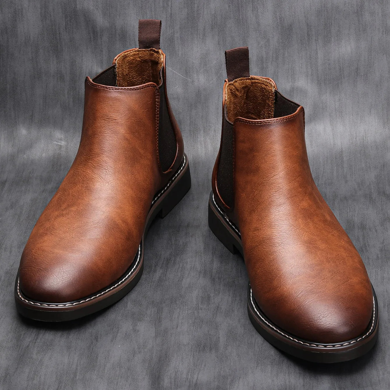 Ryder | Chelsea-Stiefel aus Hochwertigem Leder für Herren 1