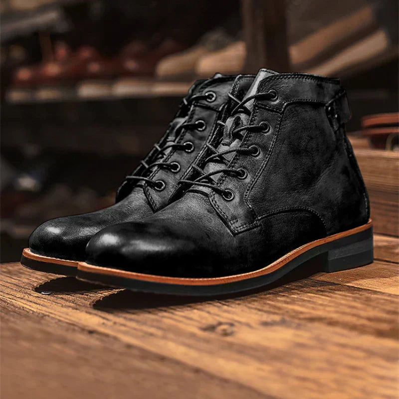 Martin | Herren Stiefel Hochwertige High-Top Boots aus Leder