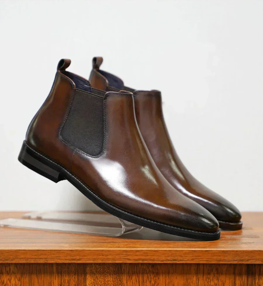 Variant image for Walker | Chelsea Stiefel aus echtem Leder in Braun-10