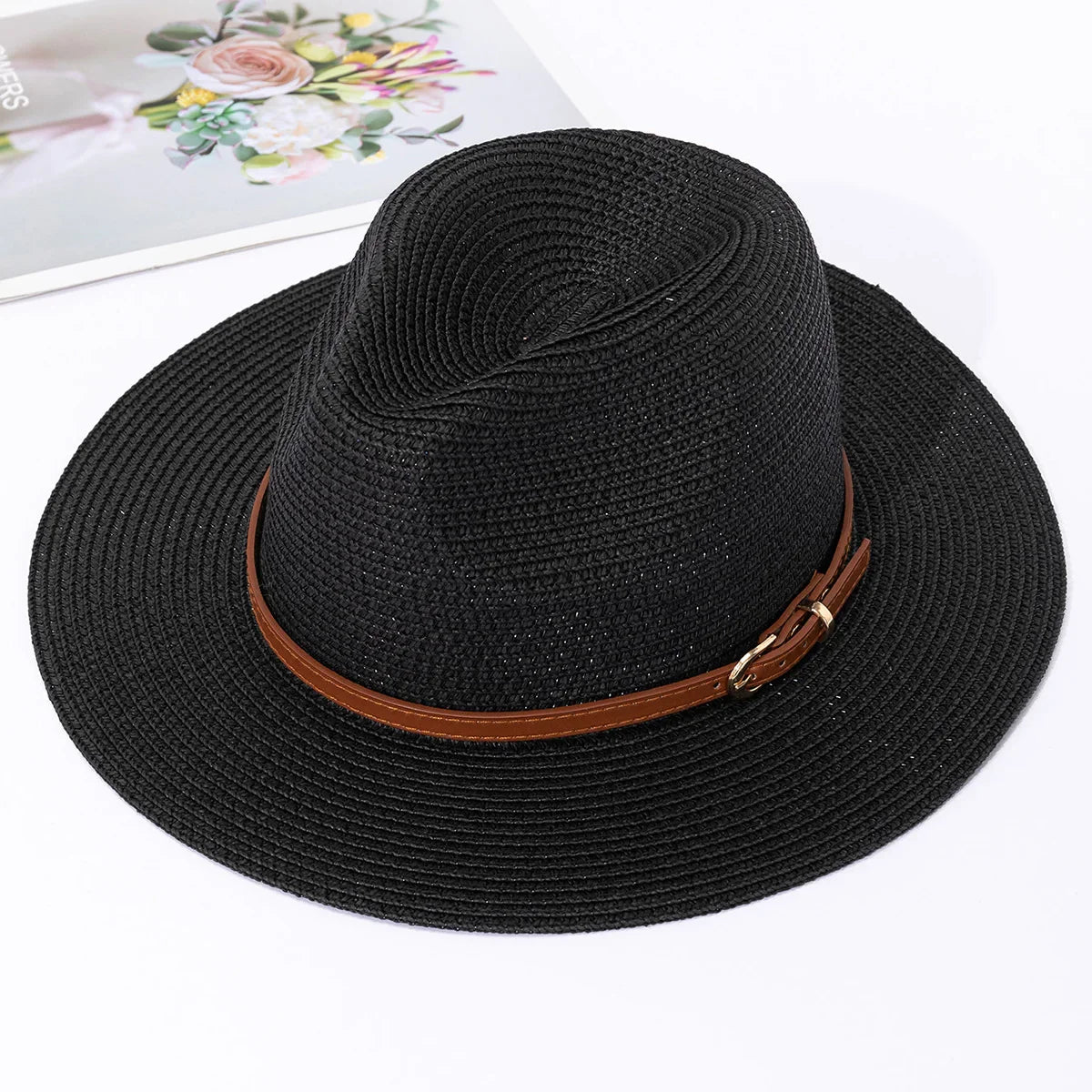 Stylischer Panama Strohhut Damen | Sommerhut für Elegante Outfits-4
