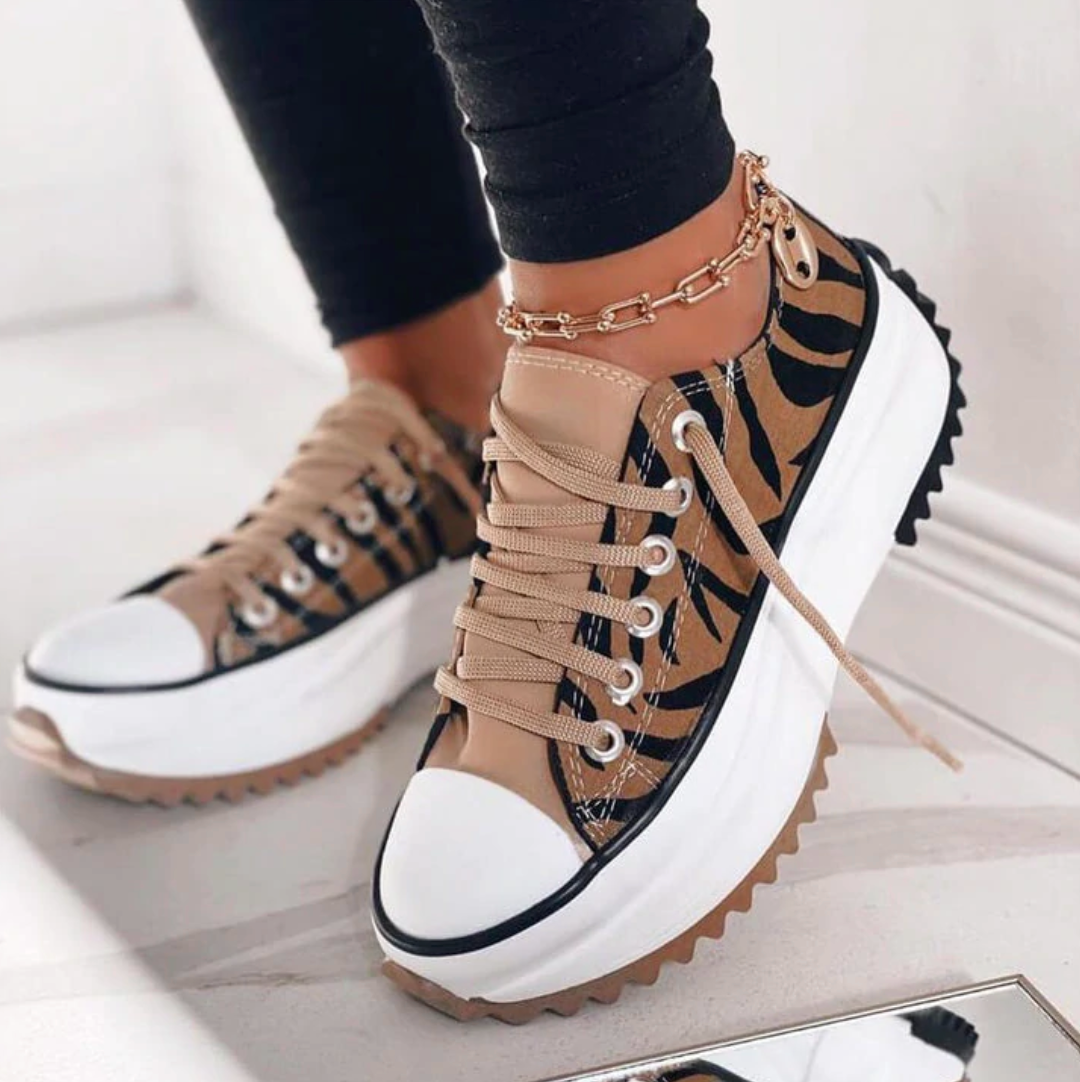 Eliana | Stilvolle Plateau-Sneakers