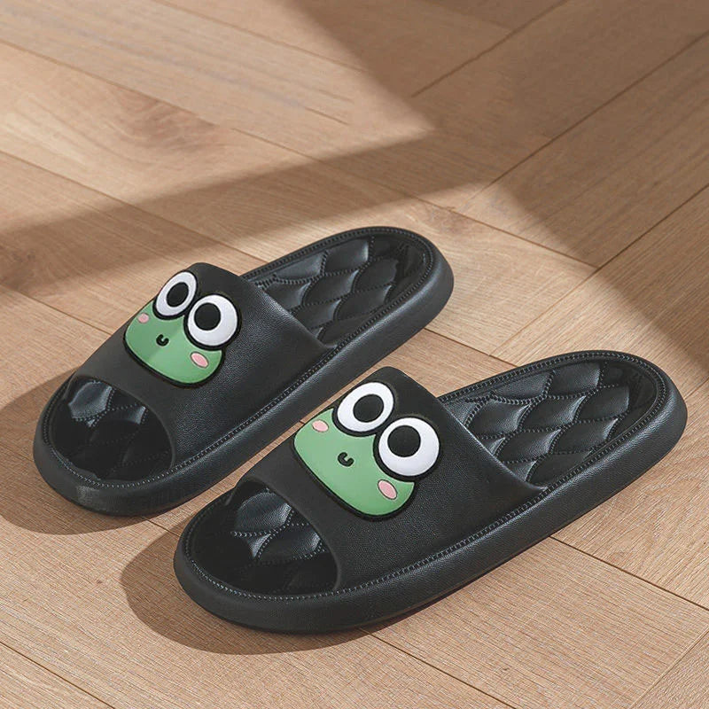Frosch Sandalen Damen | Anti-Rutsch Sommerschuhe für Komfort und Stil-4