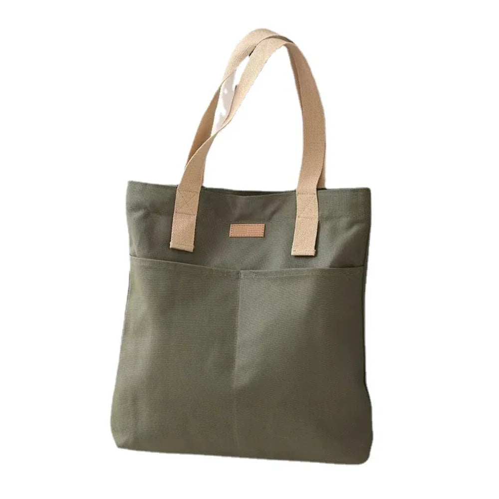Lina | Einkaufstasche Shopper aus Leinwand