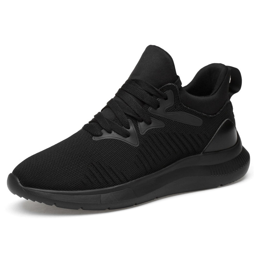 Shadow Noir | Laufschuhe Damen mit Erhöhung 8 cm - Elegantes Design in Schwarz 2