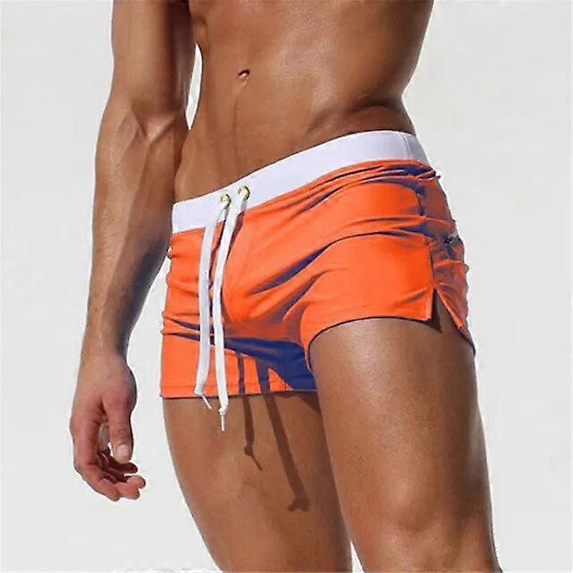 Shimon | Einstellbare Kordelstrich -Schwimmshorts