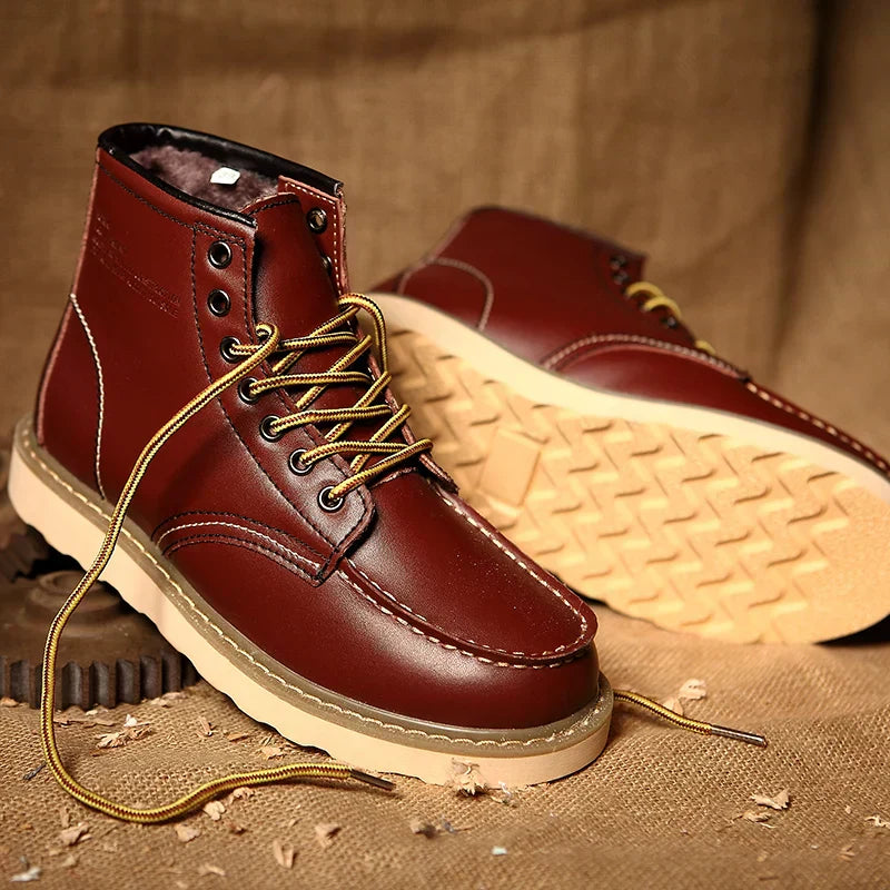 David | Winterstiefel aus Echtem Leder