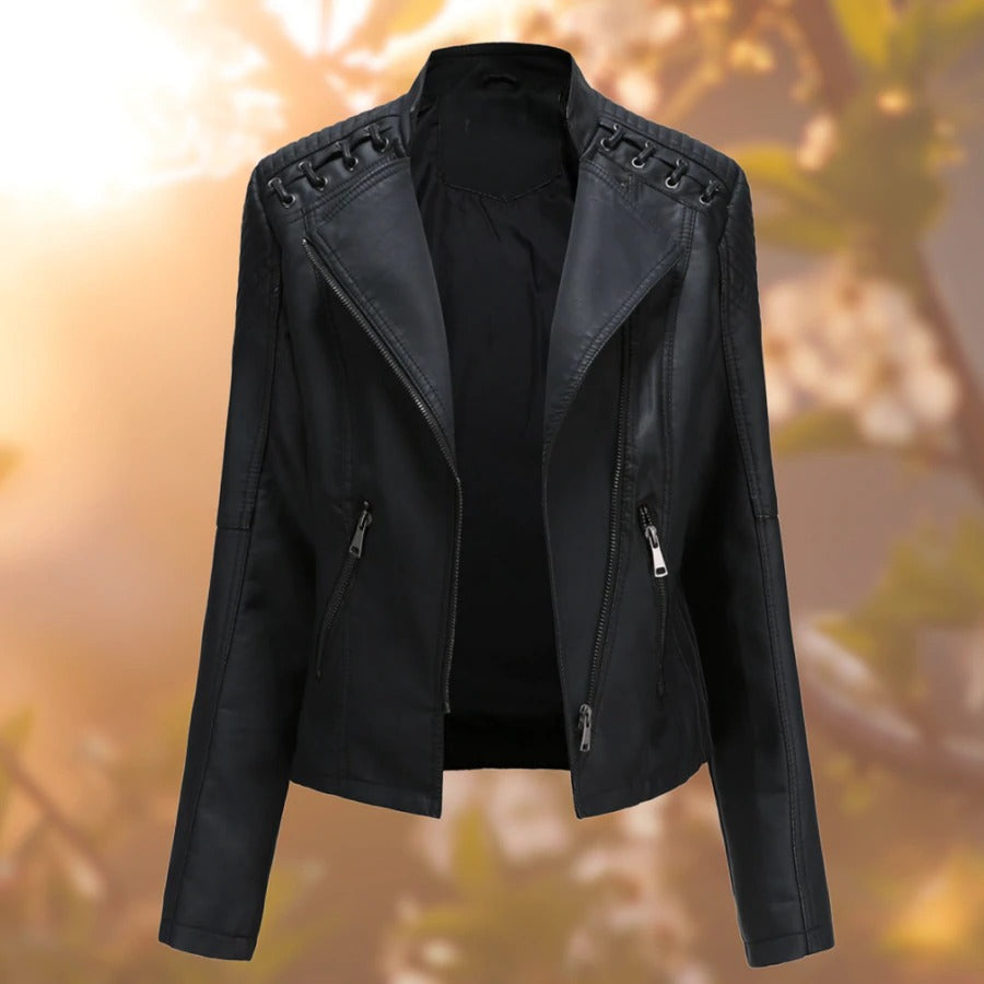 Nora | Elegante Damen Lederjacke