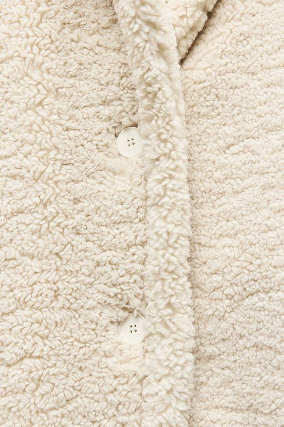 Marlene | Komfortabler langer Winter-Teddymantel