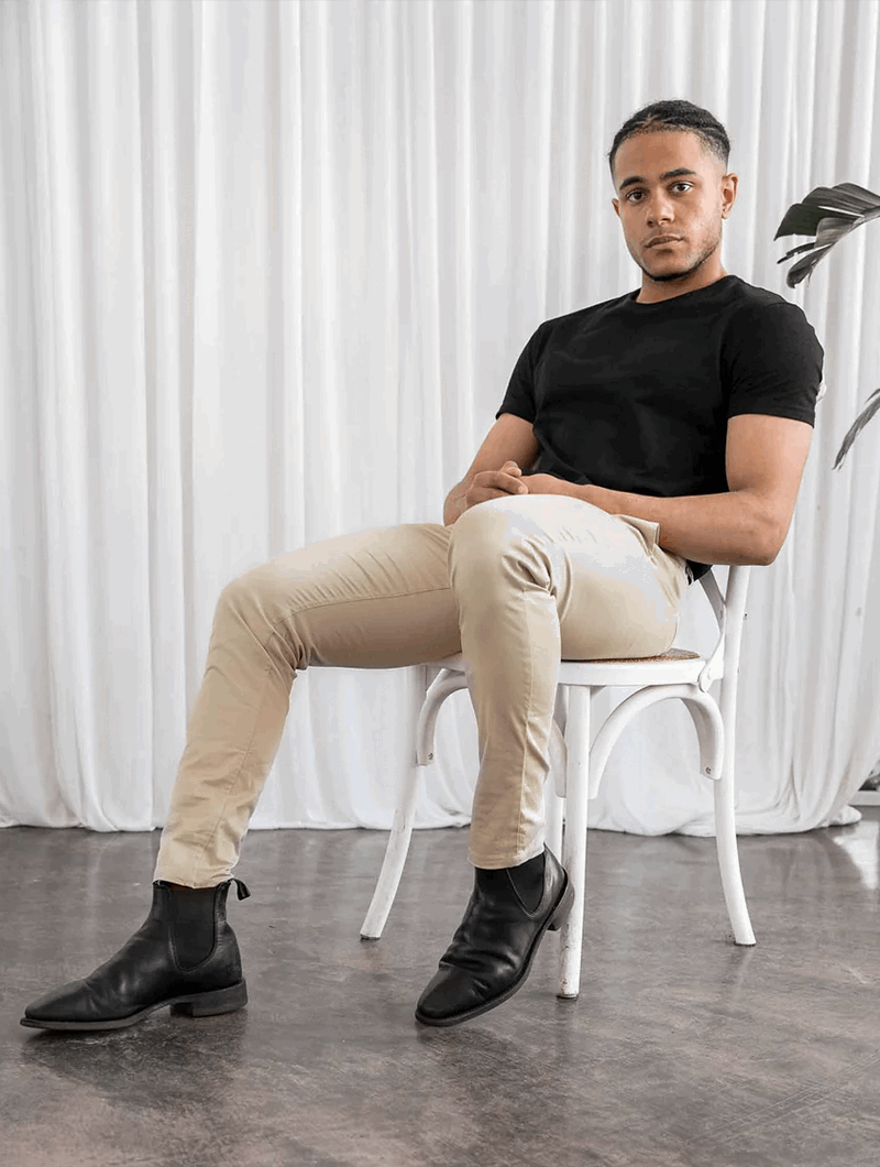 Zachary | Schlanke Fit -Stretchhosen