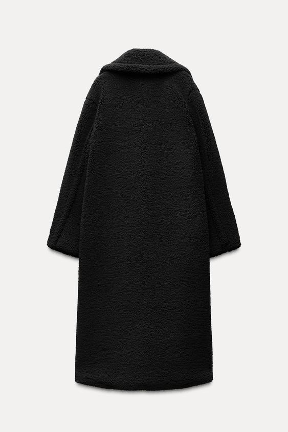 Marlene | Komfortabler langer Winter-Teddymantel