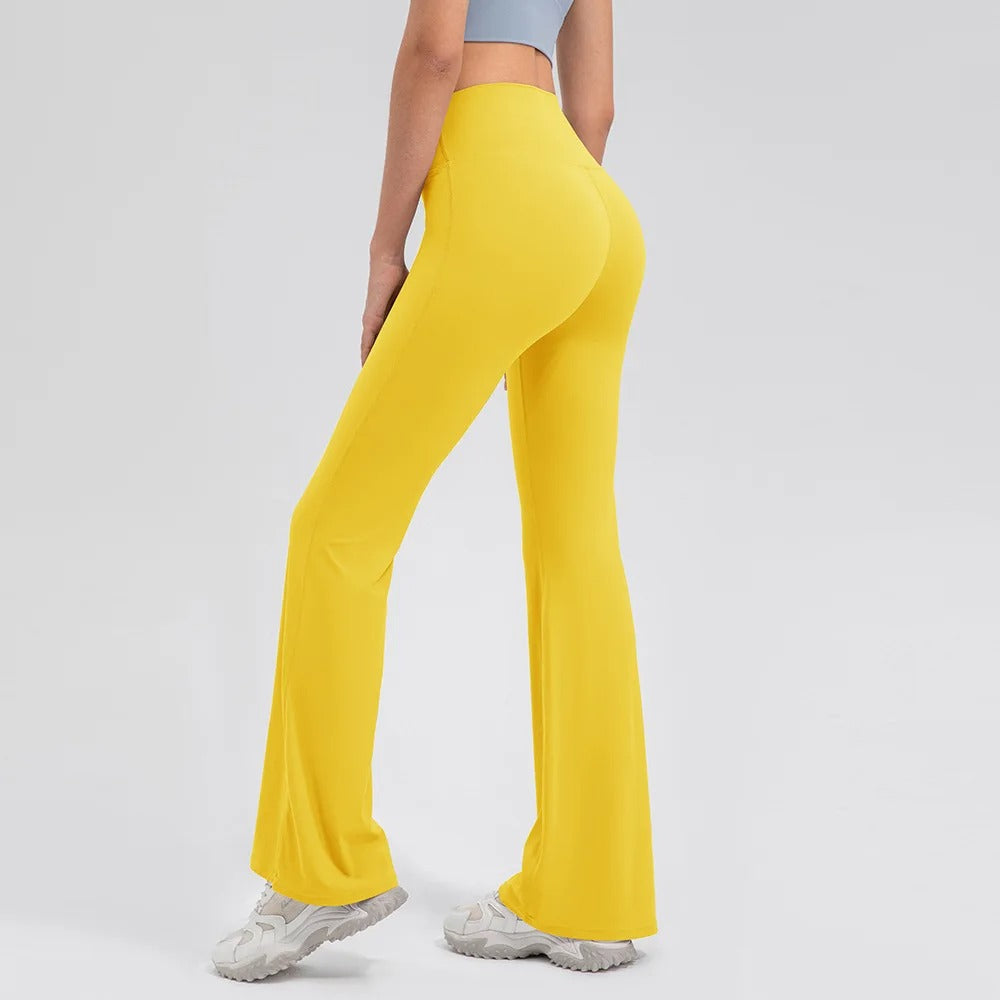 Johanna | Ausgestellte Leggings mit V-Ausschnitt