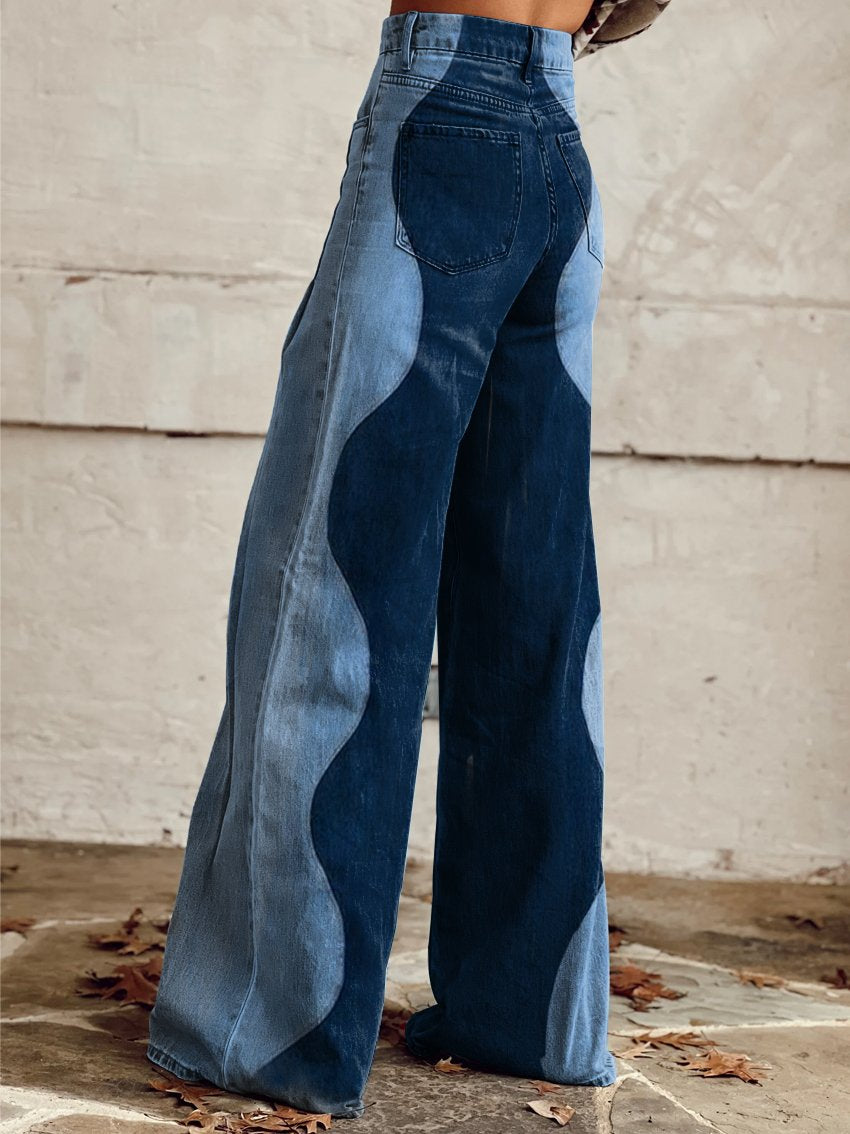 Leonie | Ausgestellte Retro-Chic Hosen
