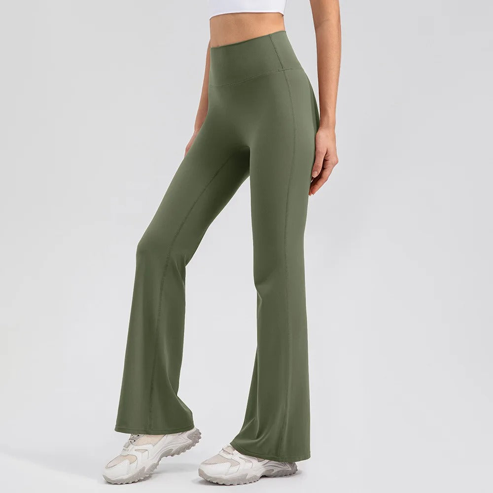 Johanna | Ausgestellte Leggings mit V-Ausschnitt