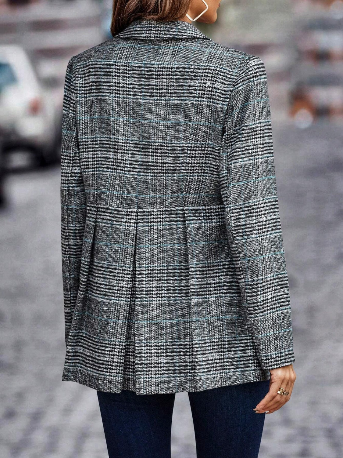 Irmgard | Karierter Blazer