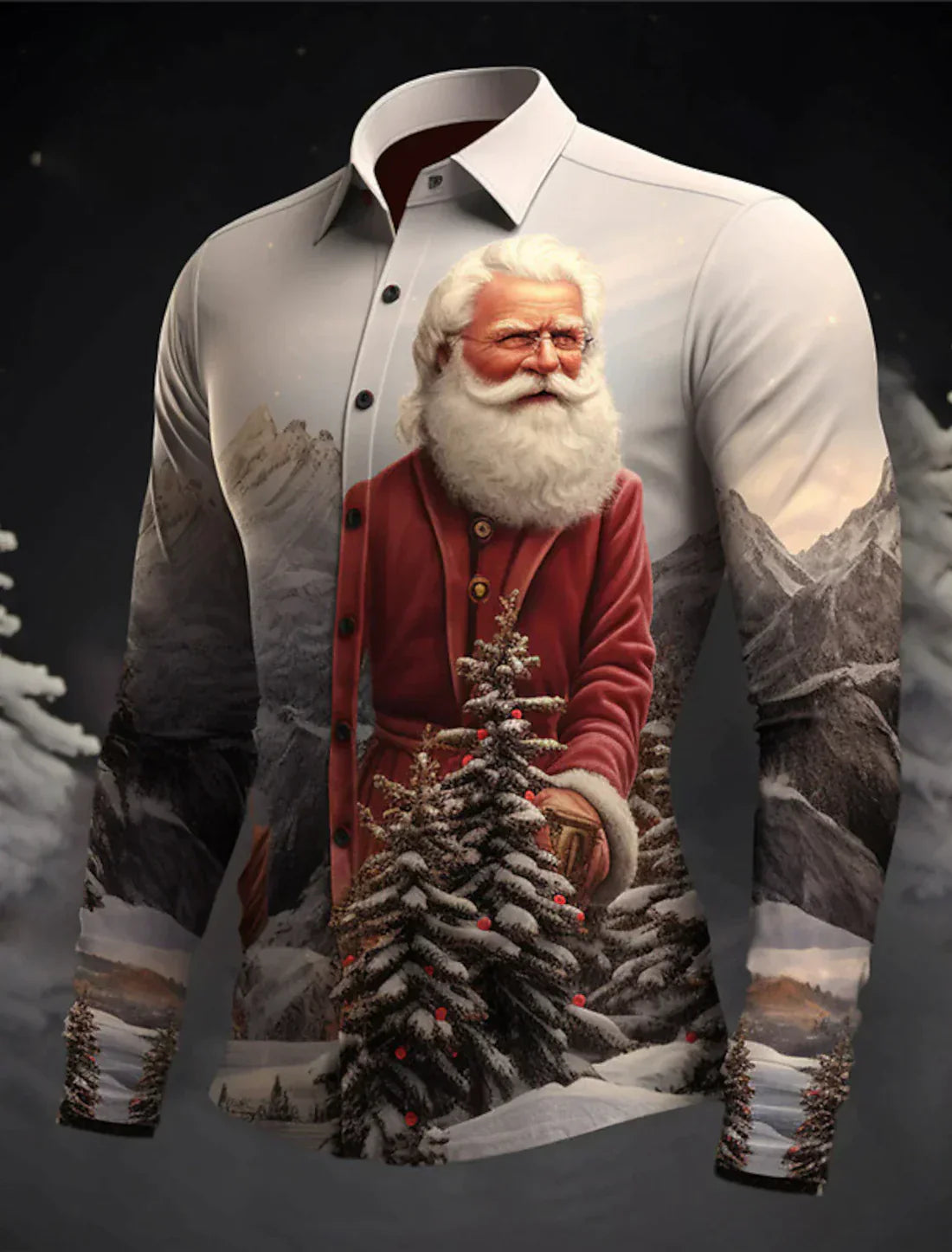 Sebastian | Leinen Weihnachtshemd