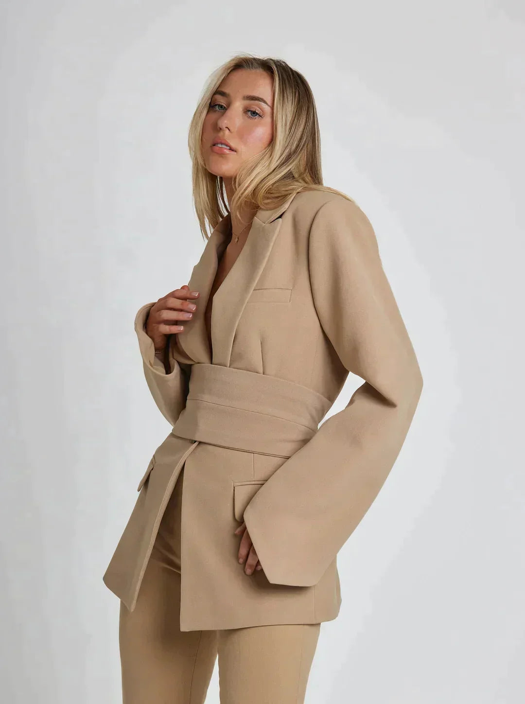 Marlene | Blazer mit Gürtel