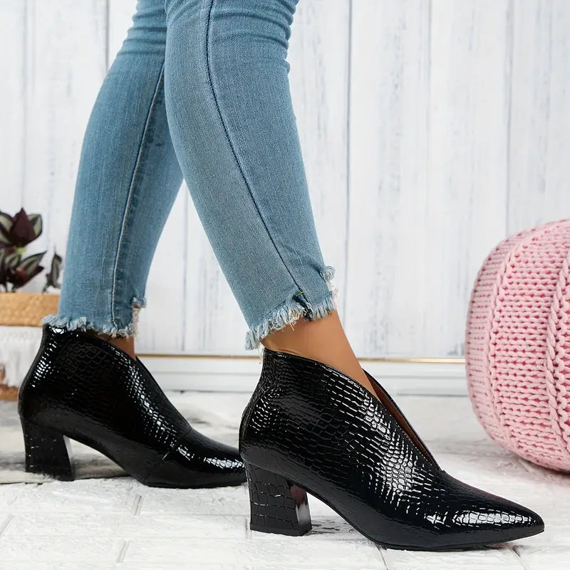 Variant image for Eleganti Stivali | Stivale Alla Caviglia Slip-On per Donne-25