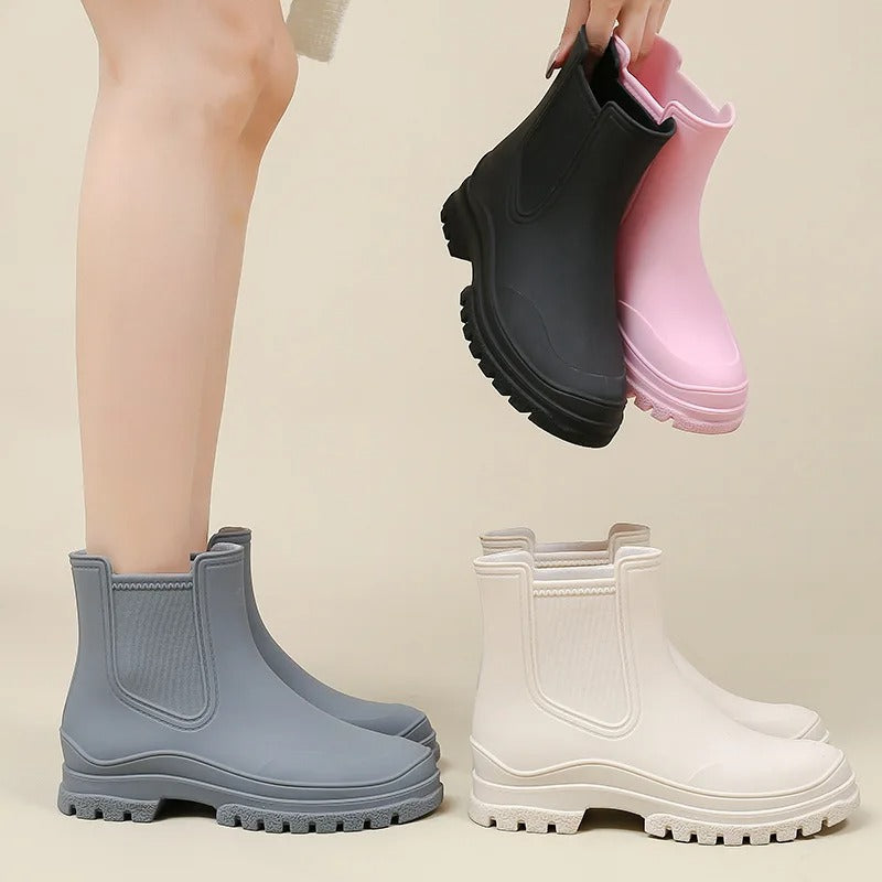 Mia | Luxuriöse wasserdichte Regenstiefel
