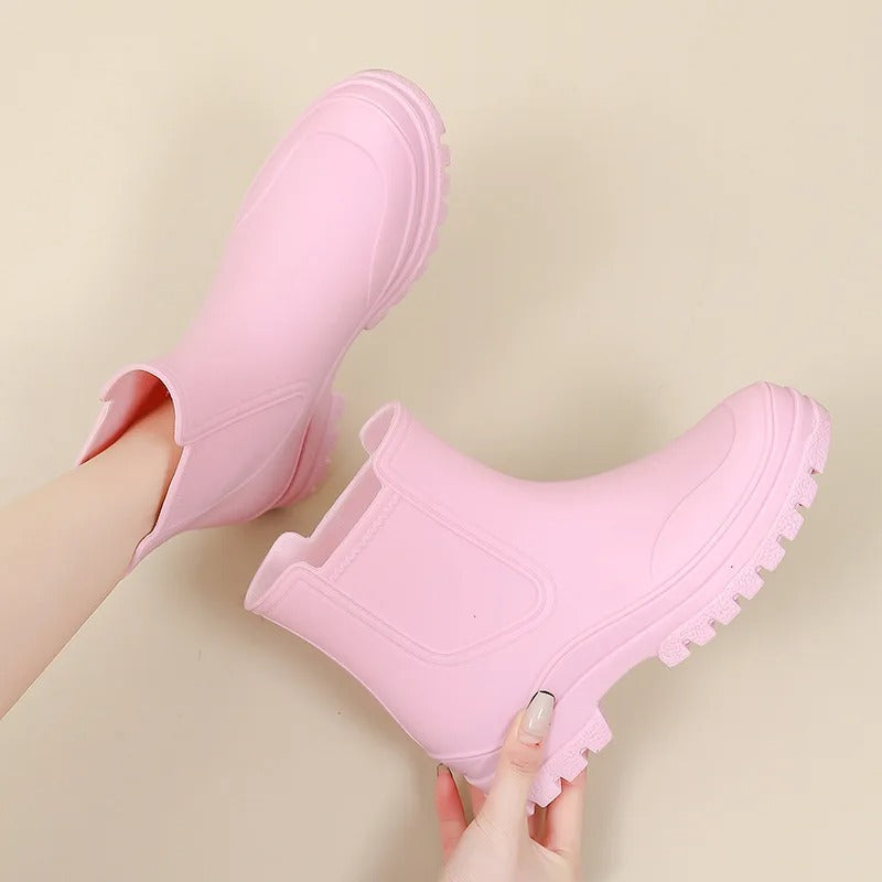 Mia | Luxuriöse wasserdichte Regenstiefel