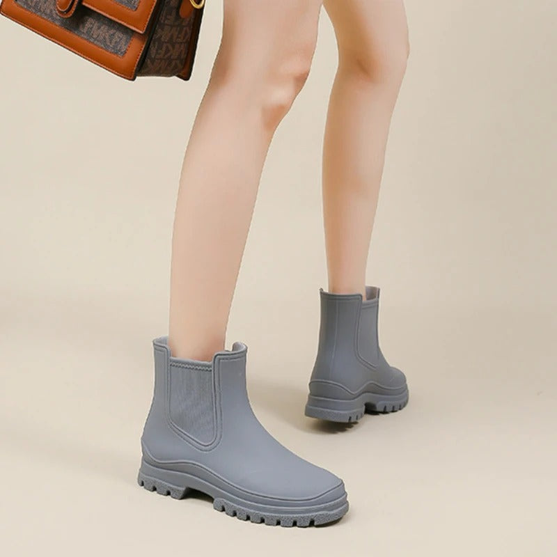 Mia | Luxuriöse wasserdichte Regenstiefel