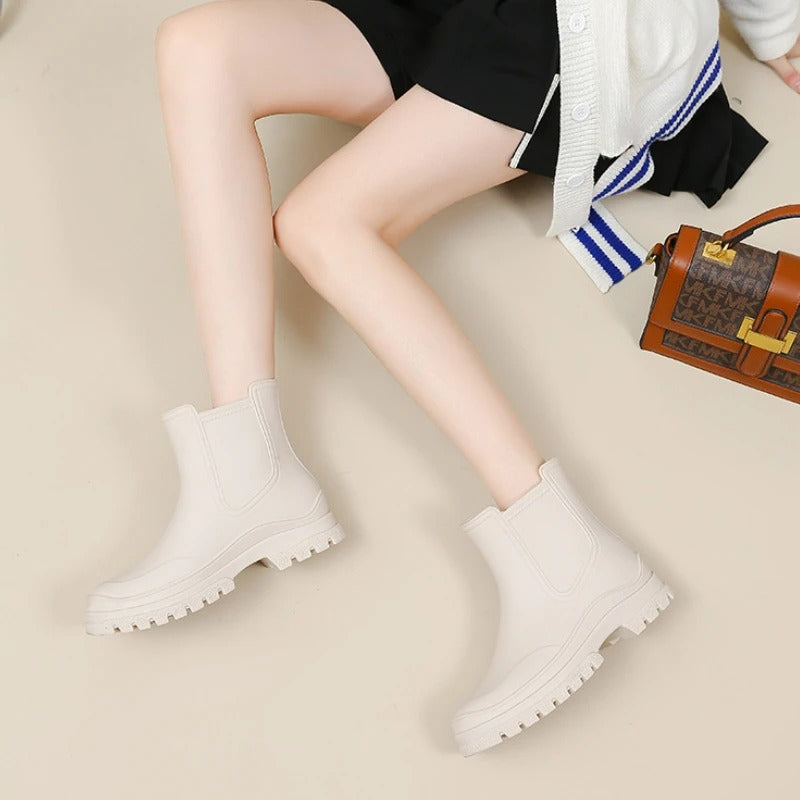 Mia | Luxuriöse wasserdichte Regenstiefel