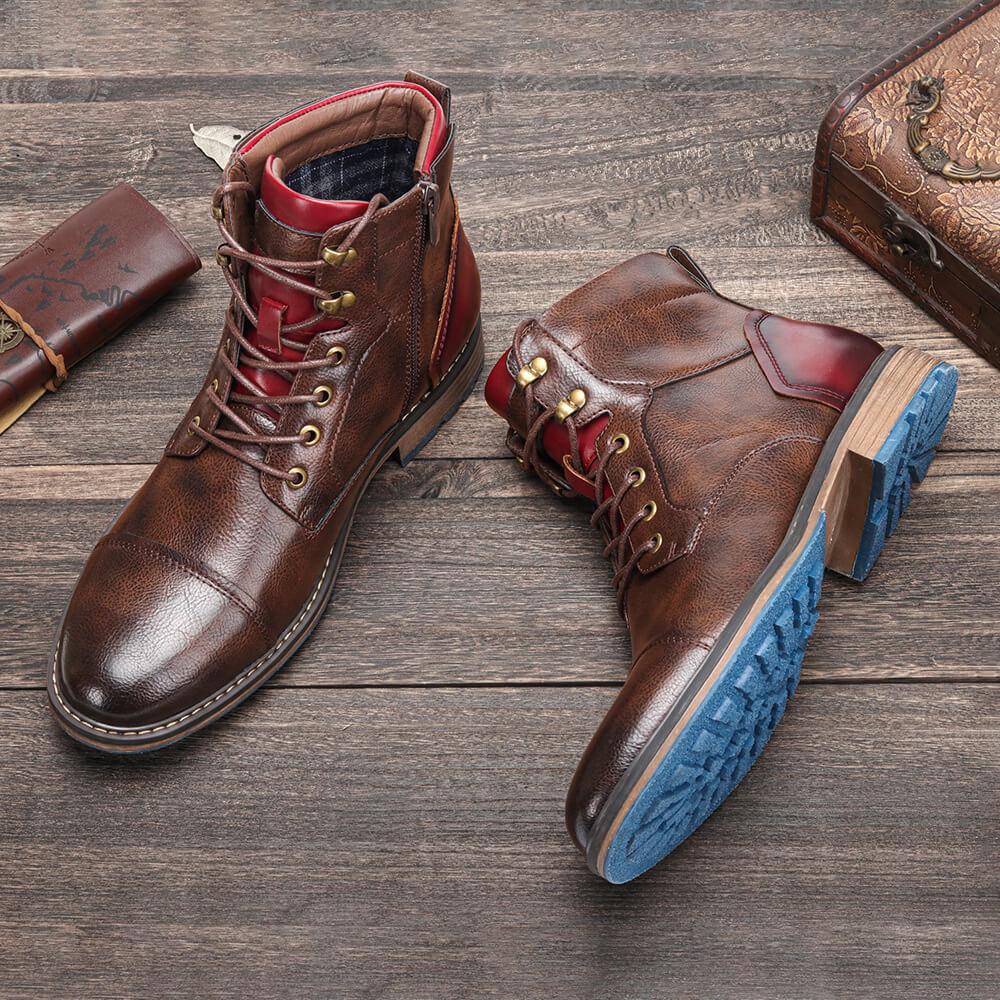 Marko | Premium-Leder Oxford Stiefel für Herren