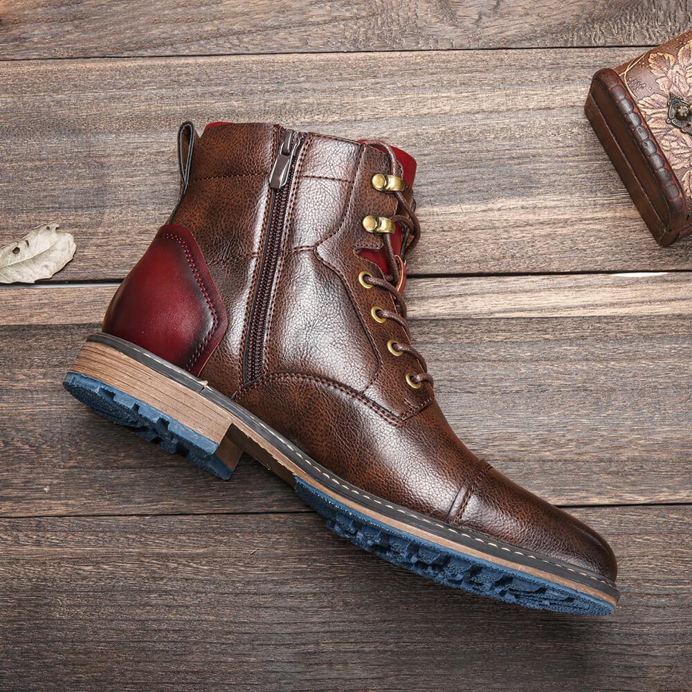 Marko | Premium-Leder Oxford Stiefel für Herren