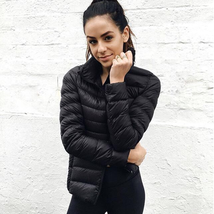 Emma | Elegante leichte Daunenjacke