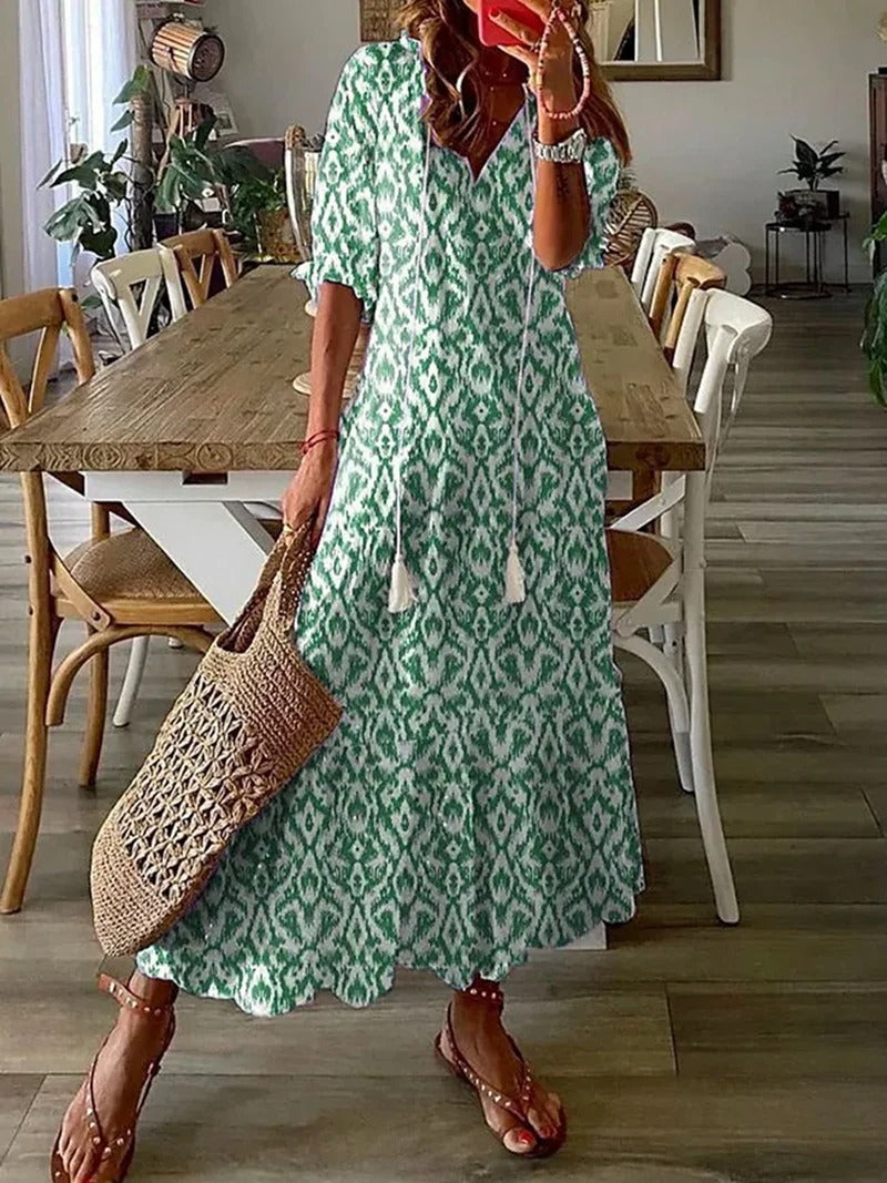Clara | Maxikleid für Damen im Bohème Stil