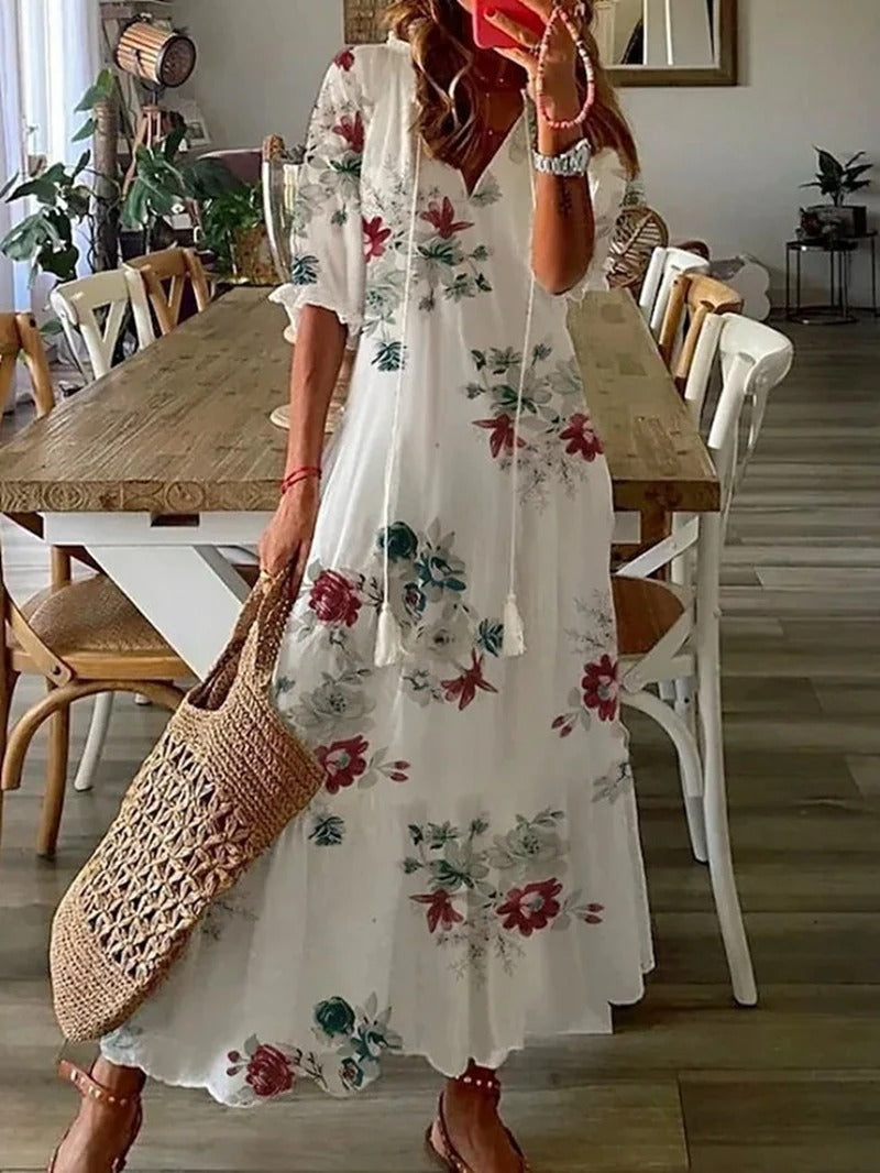 Variant image for Clara | Maxikleid für Damen im Bohème Stil-37