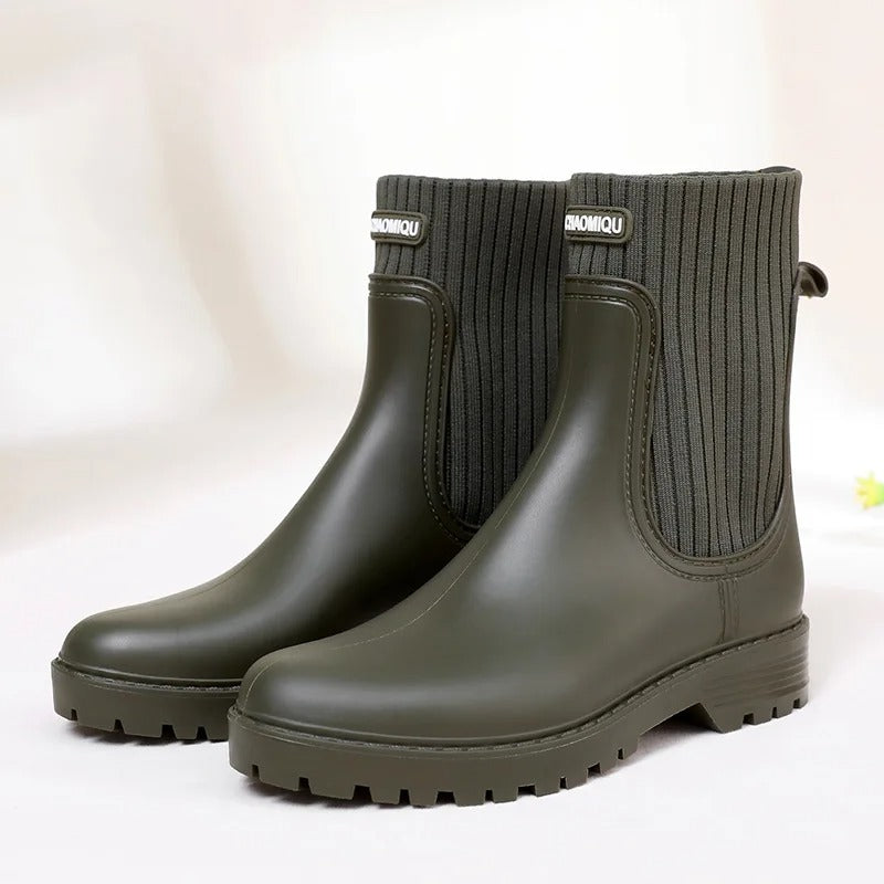 Leonie | Bequeme wasserdichte Regenstiefel