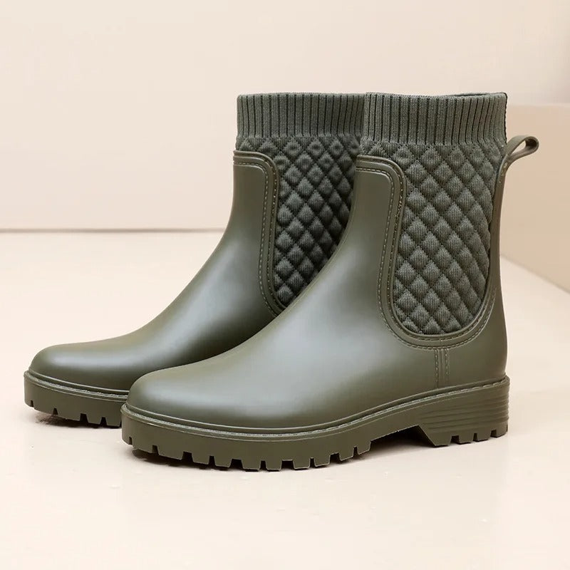 Leonie | Bequeme wasserdichte Regenstiefel