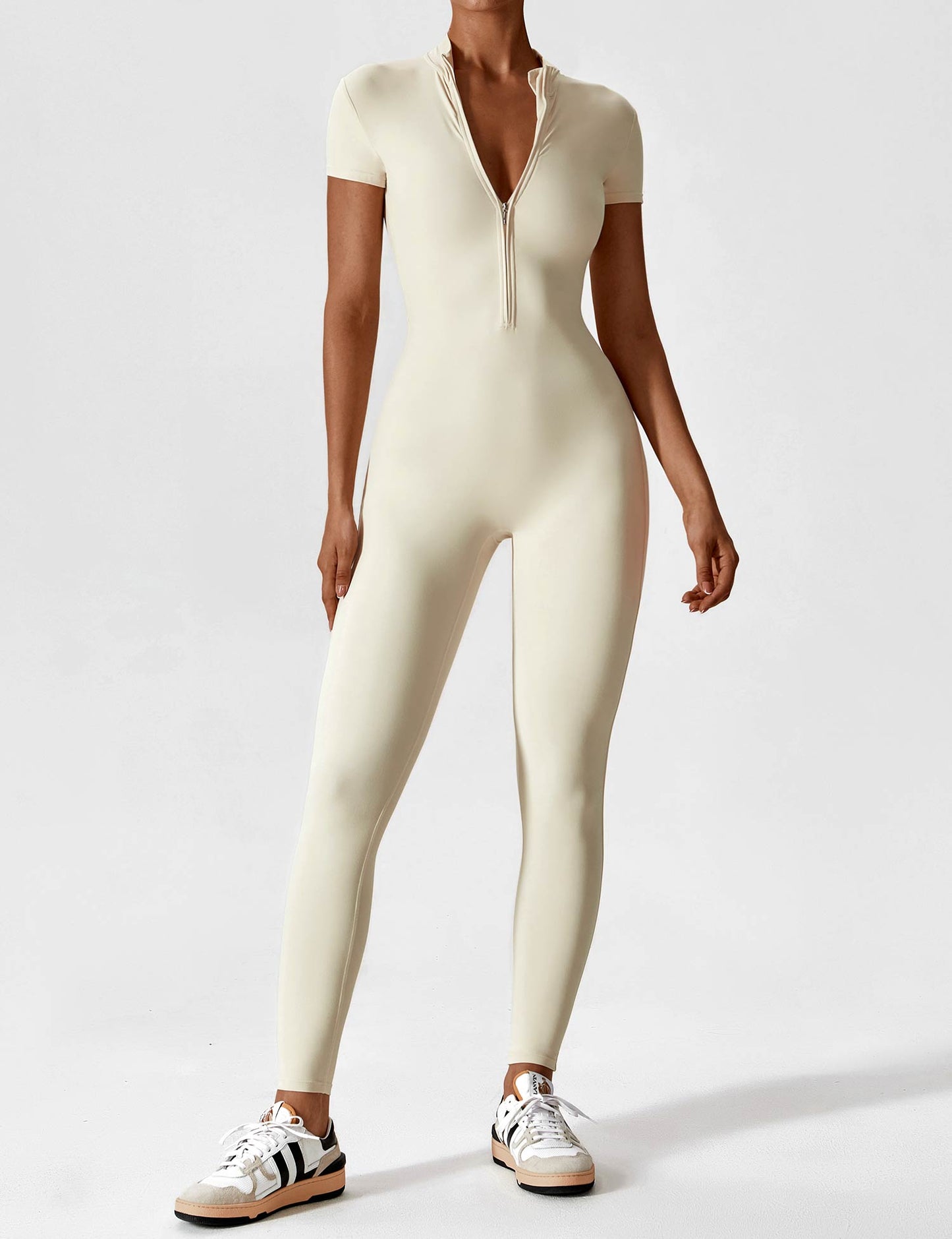 Veronika | Modischer Jumpsuit mit Reißverschluss