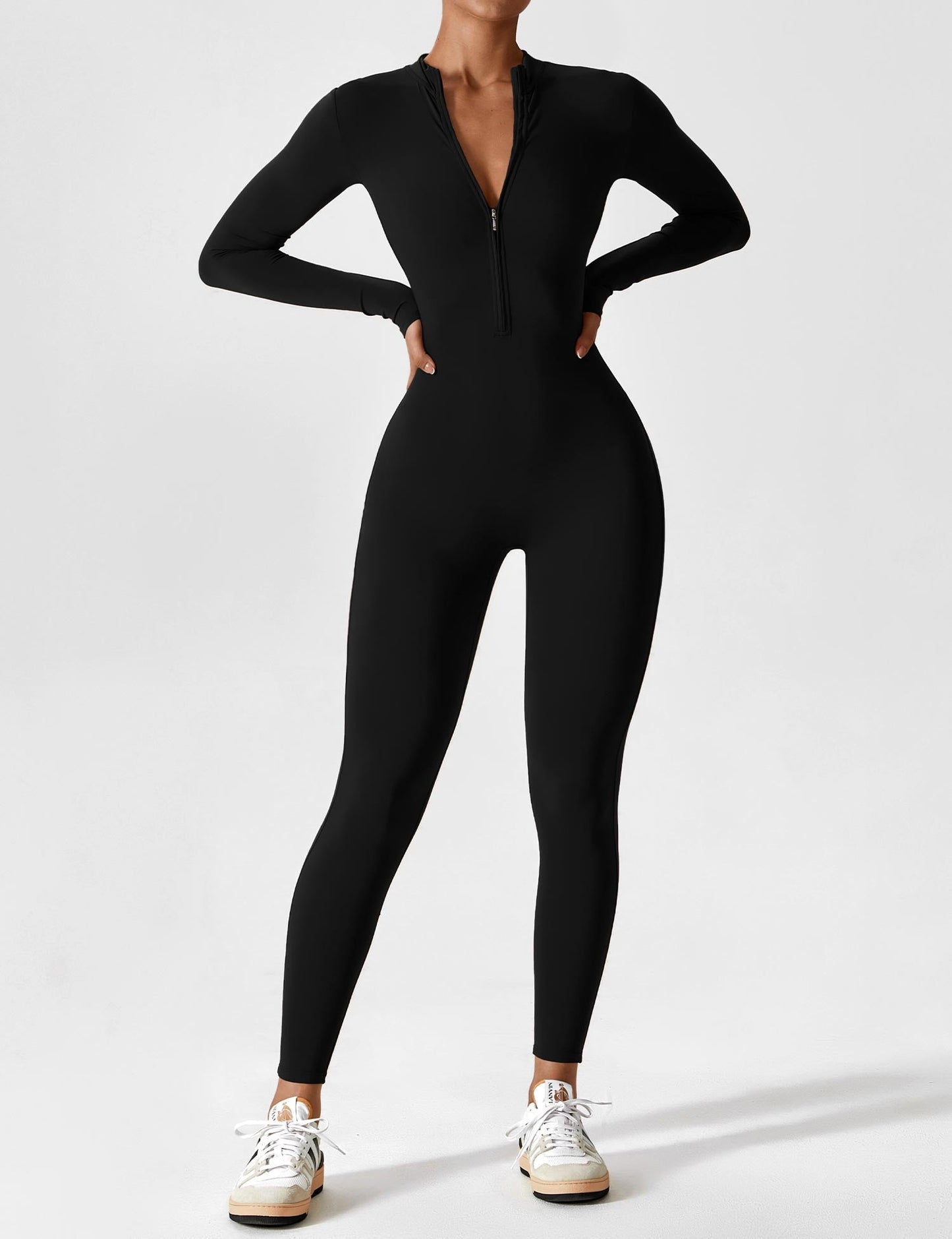 Veronika | Modischer Jumpsuit mit Reißverschluss