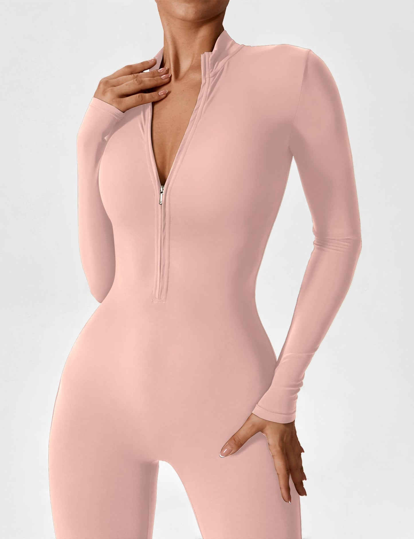 Veronika | Modischer Jumpsuit mit Reißverschluss