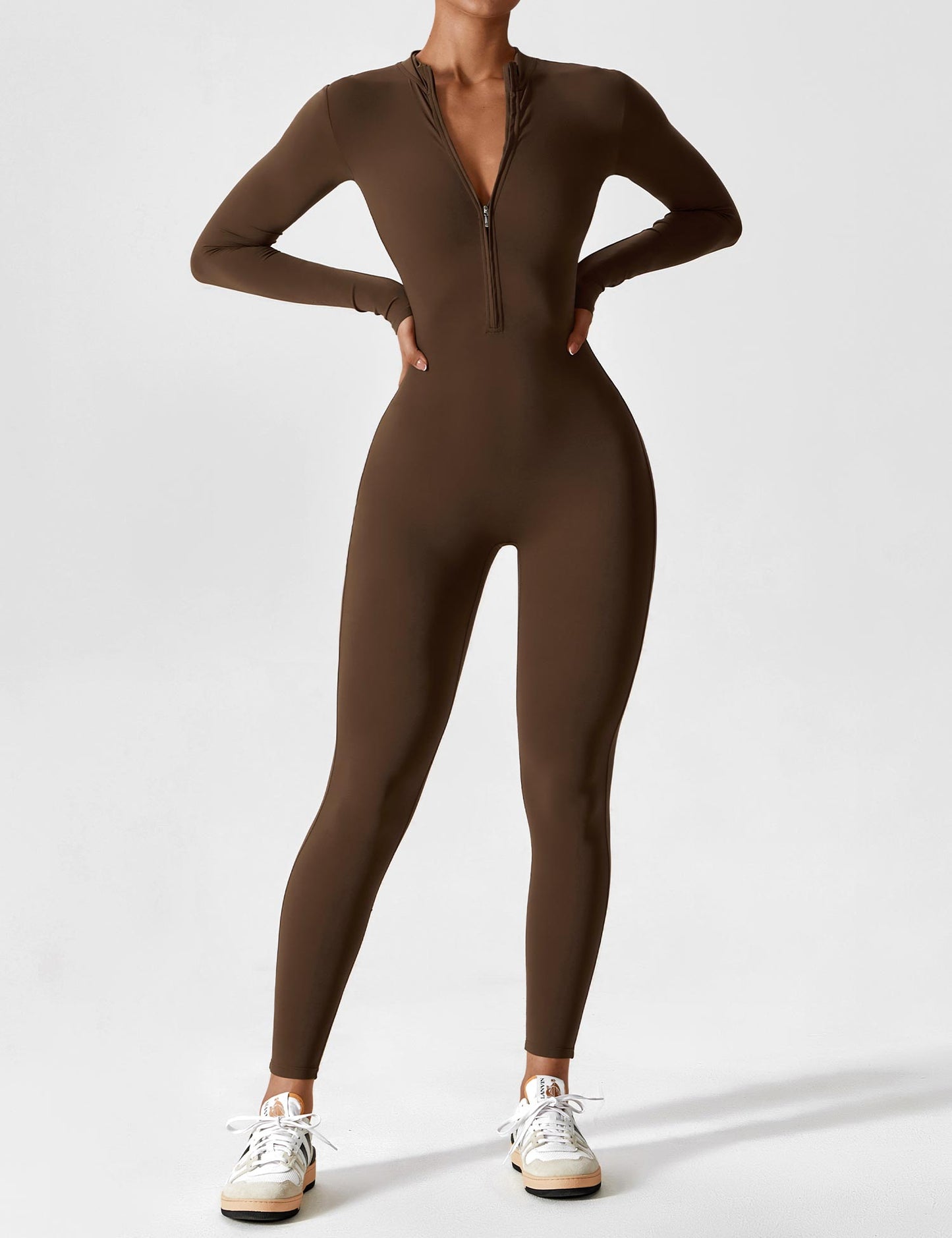 Veronika | Modischer Jumpsuit mit Reißverschluss