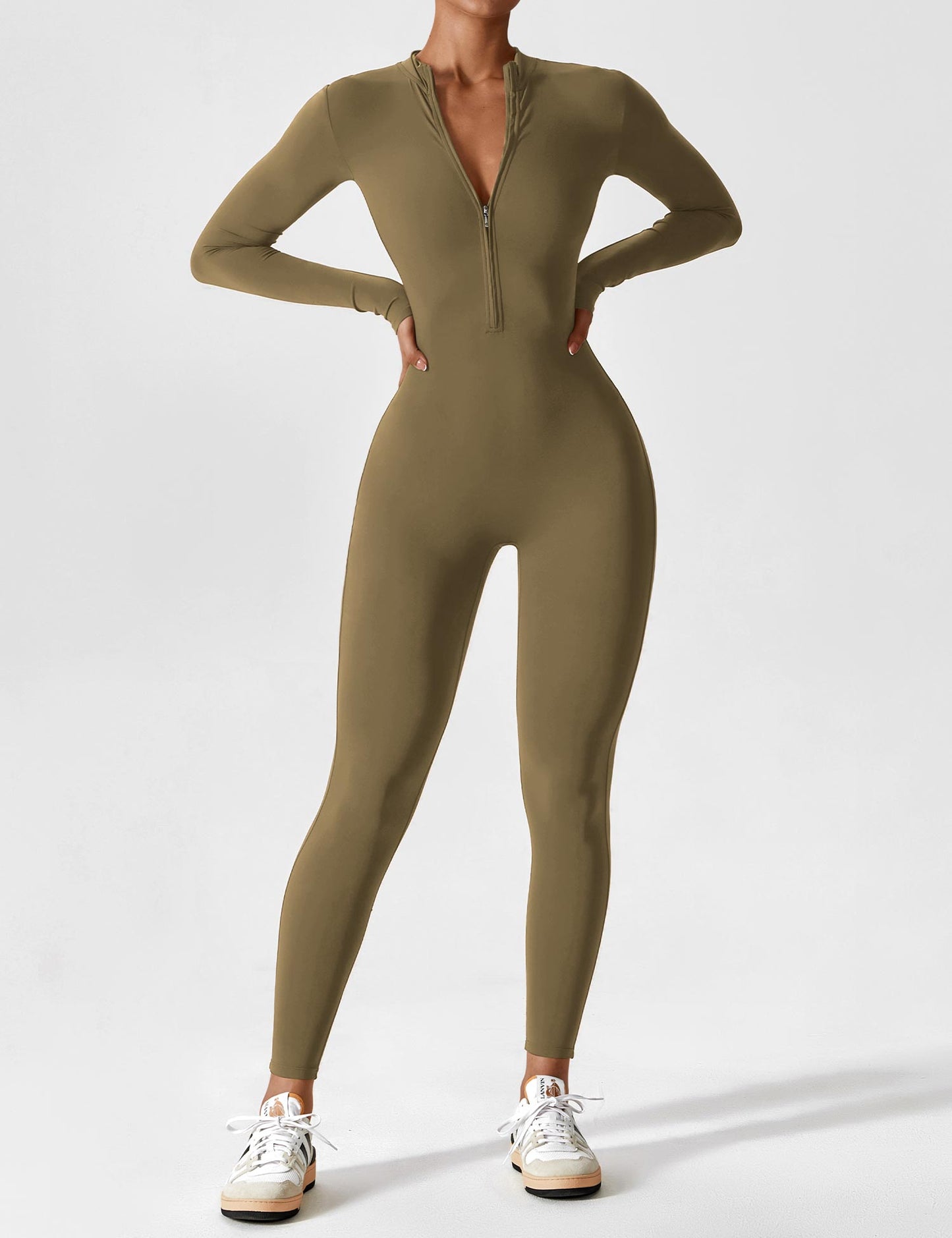 Veronika | Modischer Jumpsuit mit Reißverschluss