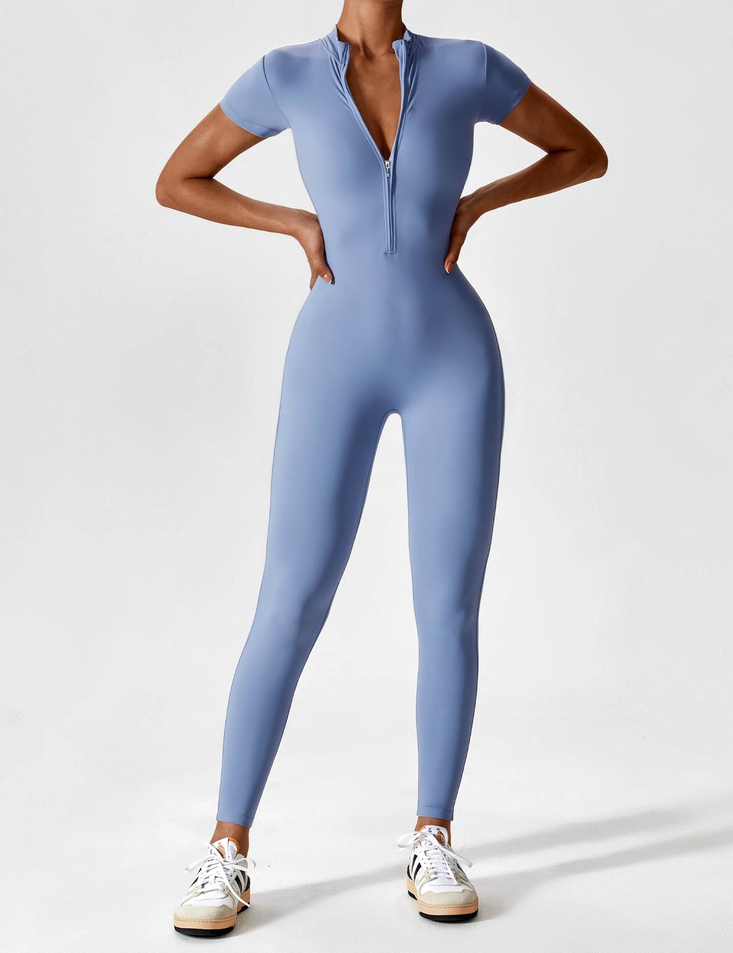 Veronika | Modischer Jumpsuit mit Reißverschluss