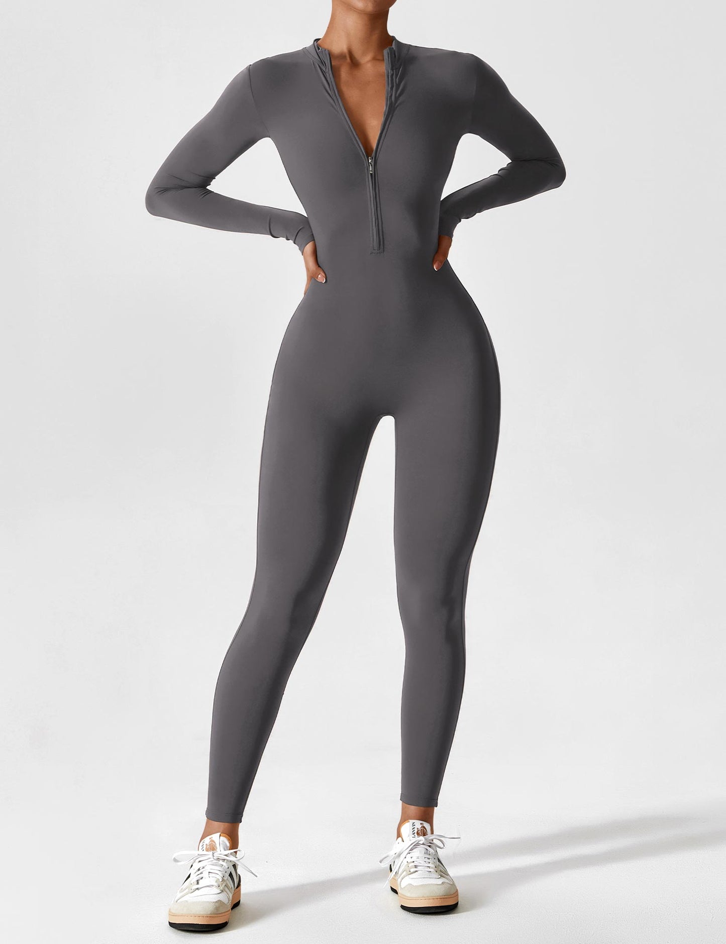 Veronika | Modischer Jumpsuit mit Reißverschluss