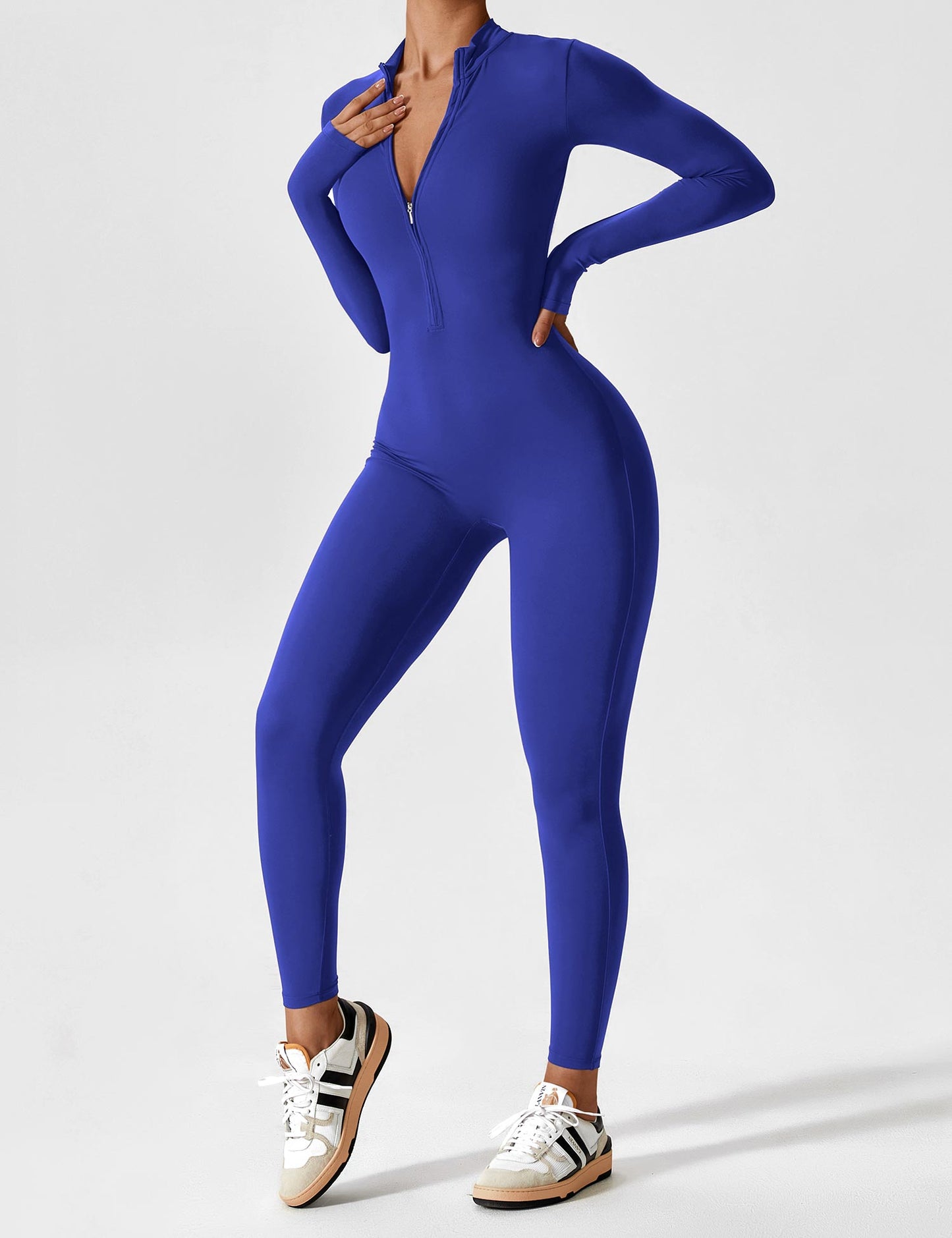 Veronika | Modischer Jumpsuit mit Reißverschluss
