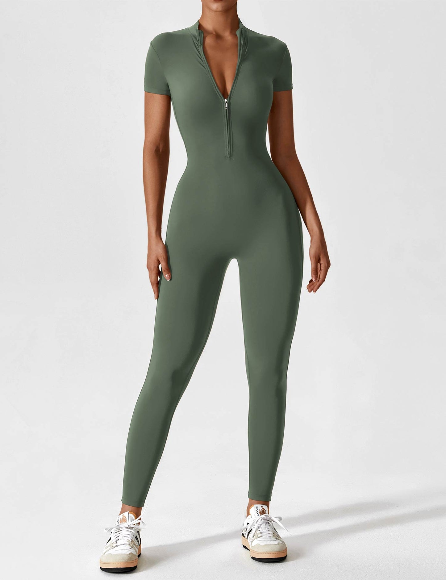 Veronika | Modischer Jumpsuit mit Reißverschluss