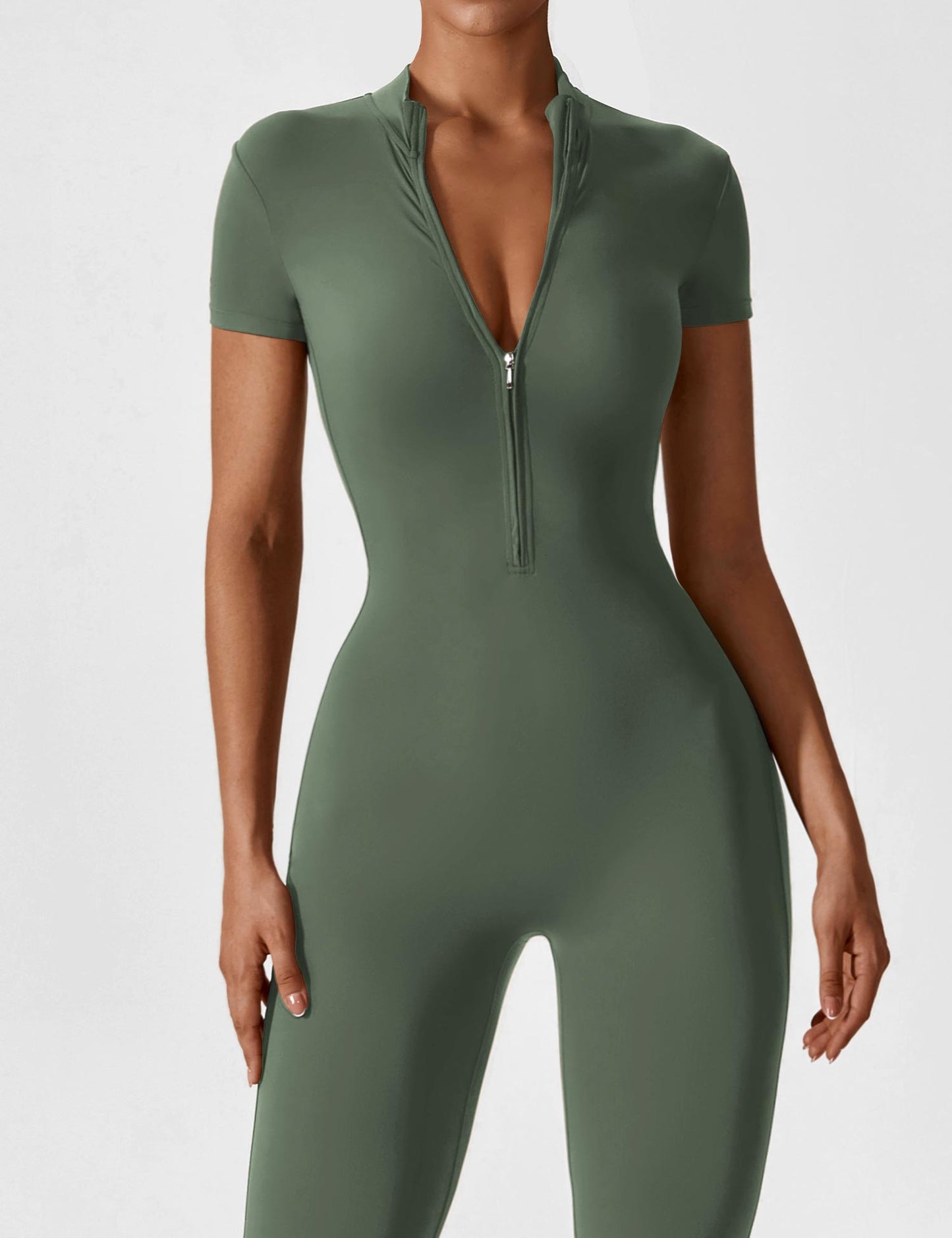 Veronika | Modischer Jumpsuit mit Reißverschluss