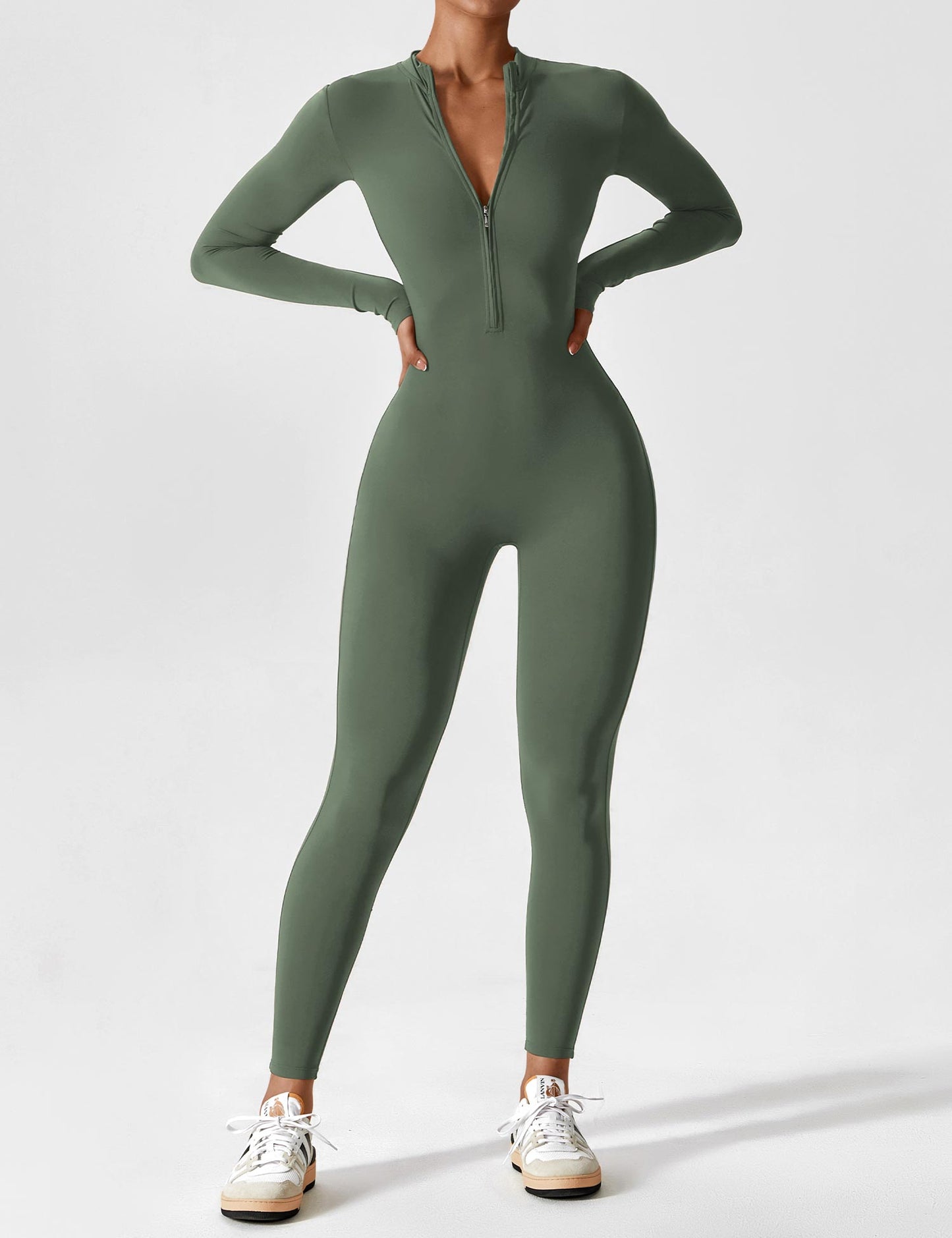 Veronika | Modischer Jumpsuit mit Reißverschluss