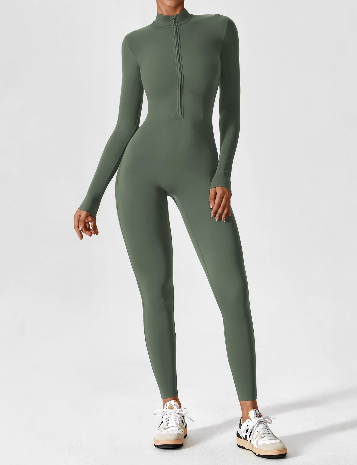 Veronika | Modischer Jumpsuit mit Reißverschluss