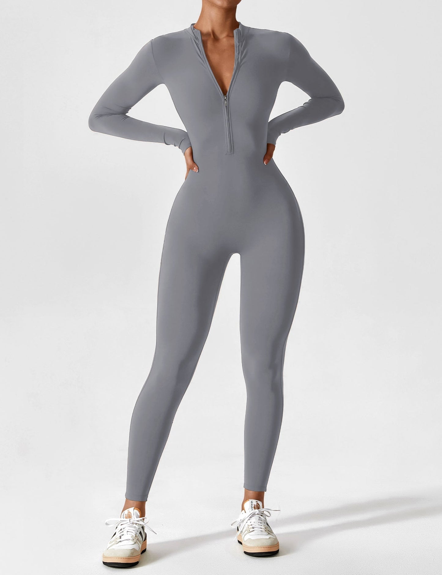 Veronika | Modischer Jumpsuit mit Reißverschluss