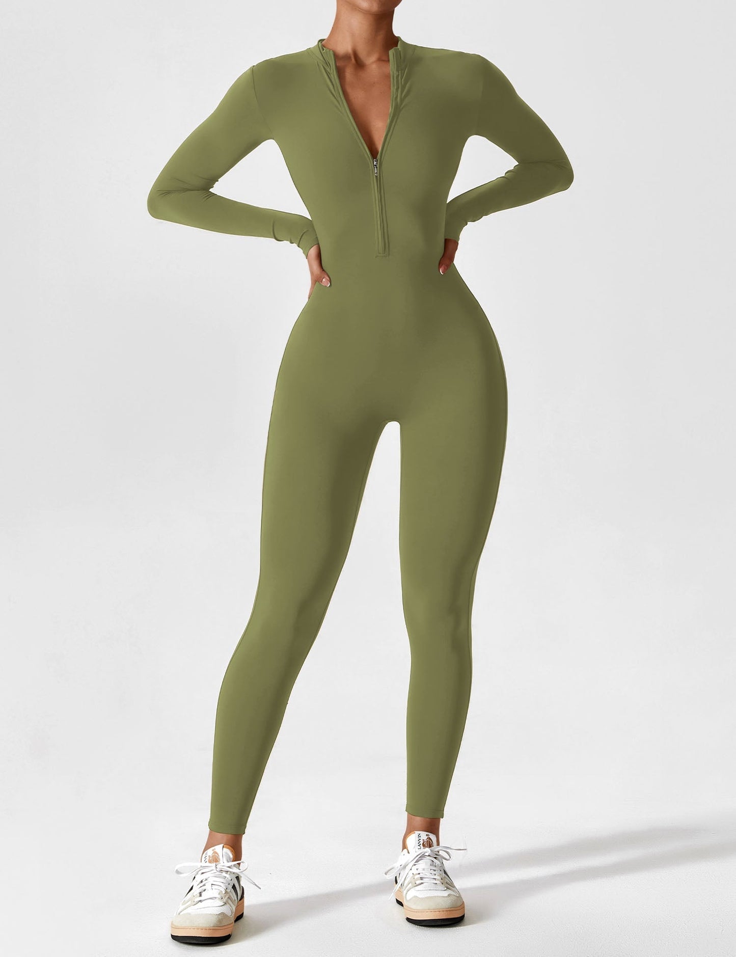 Veronika | Modischer Jumpsuit mit Reißverschluss
