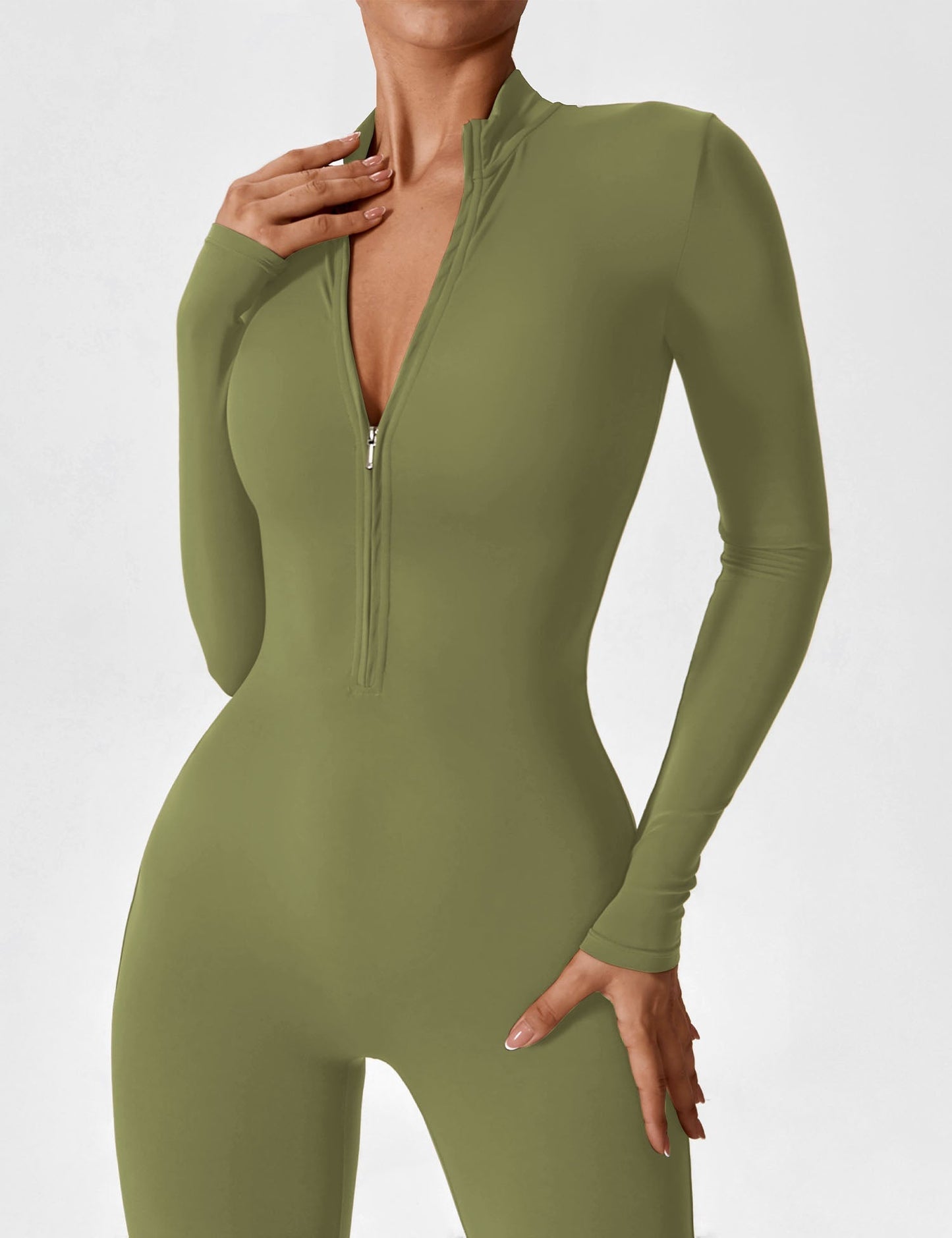 Veronika | Modischer Jumpsuit mit Reißverschluss