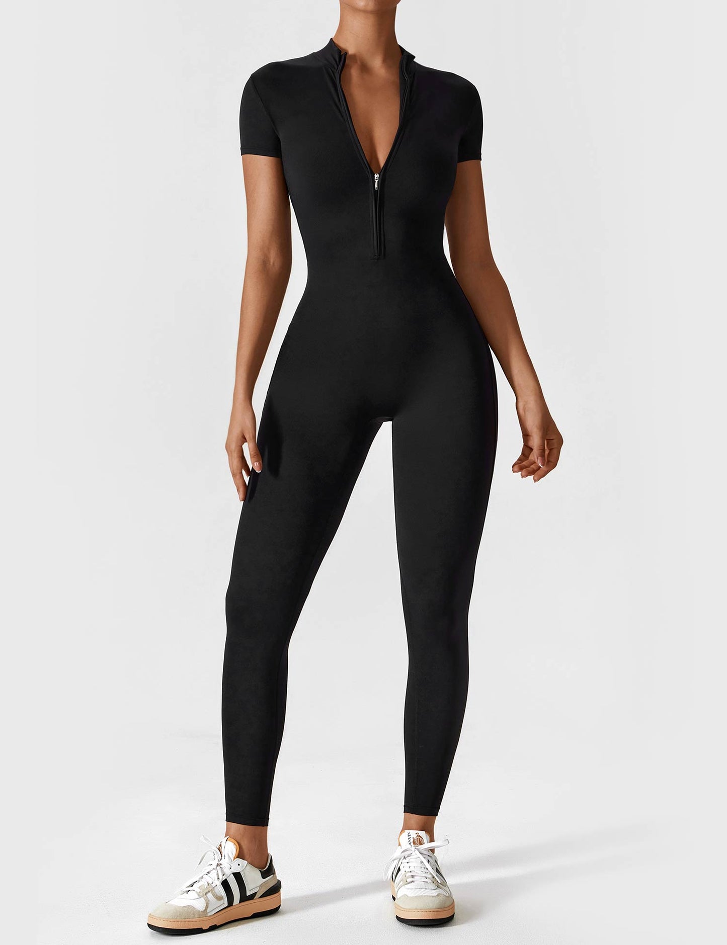 Veronika | Modischer Jumpsuit mit Reißverschluss